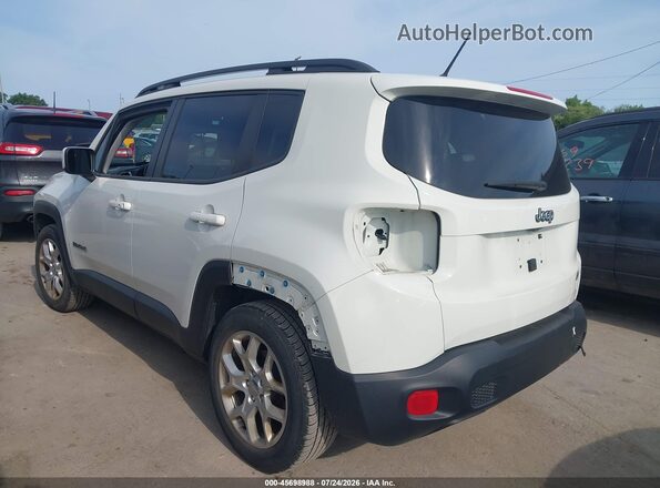 ZACCJABT8GPC48847 2016 JEEP RENEGADE Белый Задняя левая четверть