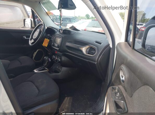 ZACCJABT8GPC48847 2016 JEEP RENEGADE Белый Вид салона спереди