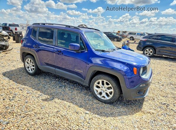ZACCJABT8GPC95604 2016 JEEP RENEGADE Blue Առջևի աջ