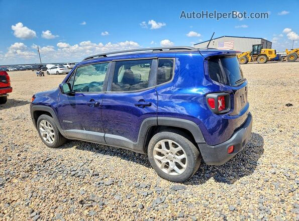 ZACCJABT8GPC95604 2016 JEEP RENEGADE Blue Հետևի ձախ