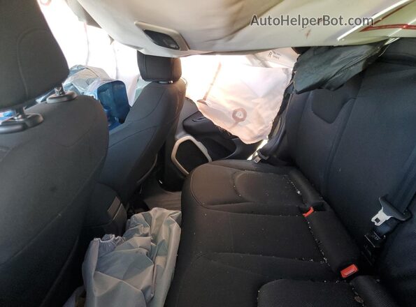 ZACCJABTXGPE34034 2016 JEEP RENEGADE Black Вид задніх сидінь