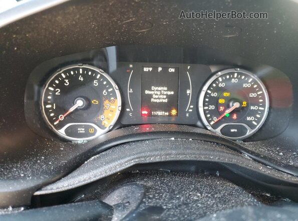 ZACCJABTXGPE34034 2016 JEEP RENEGADE Black Вид щитка приладів
