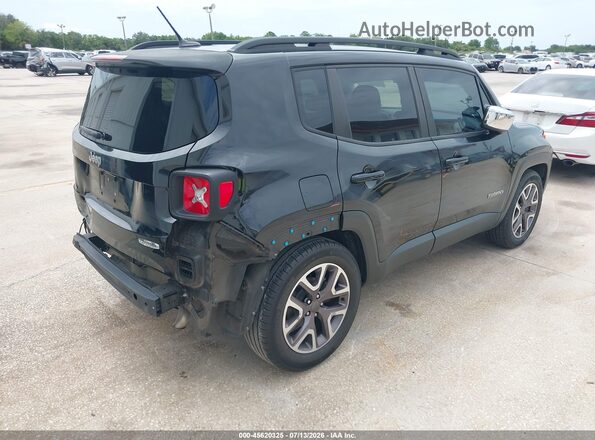 ZACCJABW5GPC93626 2016 JEEP RENEGADE Black Հետևի աջ