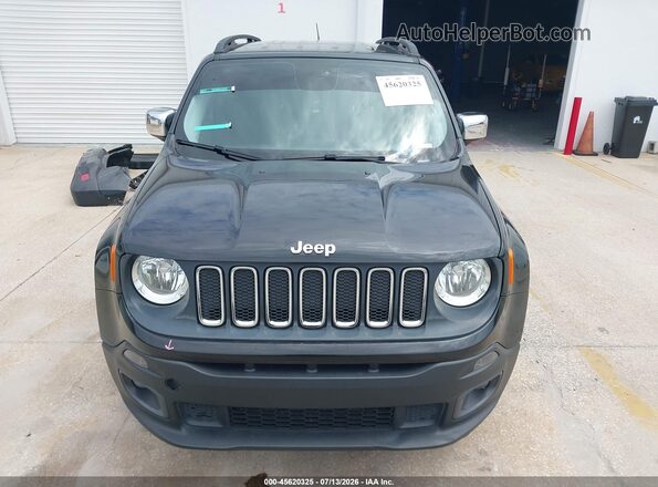 ZACCJABW5GPC93626 2016 JEEP RENEGADE Black Սալոնի հետևի տեսք
