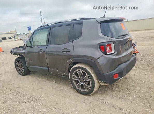 ZACCJADB0HPG52666 2017 JEEP RENEGADE Gray Հետևի ձախ