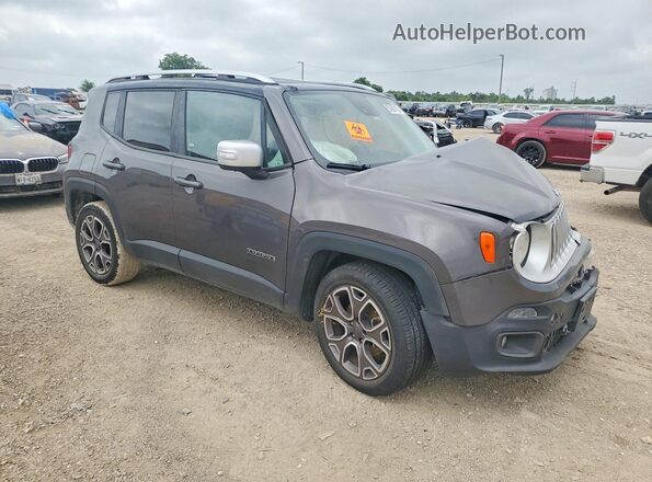 ZACCJADB0HPG52666 2017 JEEP RENEGADE Gray Առջևի աջ