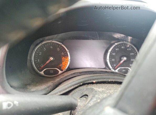 ZACCJADB0HPG52666 2017 JEEP RENEGADE Gray Սարքավորումների վահանակի տեսք