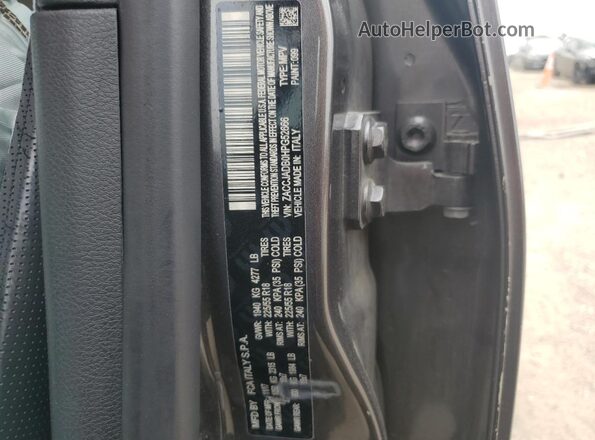 ZACCJADB0HPG52666 2017 JEEP RENEGADE Gray Շարժիչի բաժամունքի տեսք