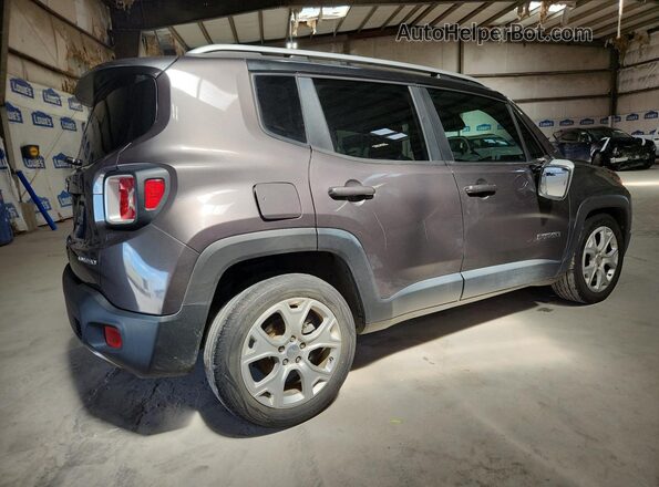 ZACCJADB1JPH21032 2018 JEEP RENEGADE Gray Rear interior view