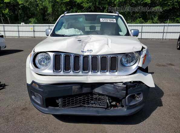 ZACCJADB2HPE47821 2017 JEEP RENEGADE White Դիմացի տեսք