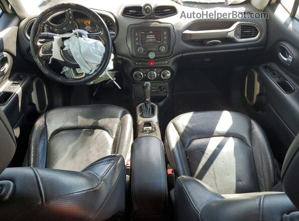 ZACCJADB2HPE47821 2017 JEEP RENEGADE White Առջևի վահանակի տեսք