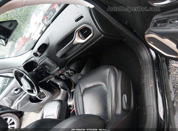ZACCJADB3HPF32585 2017 JEEP RENEGADE Black Front interior view