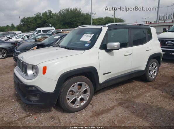 ZACCJADB5HPE54679 2017 JEEP RENEGADE White Przód lewy