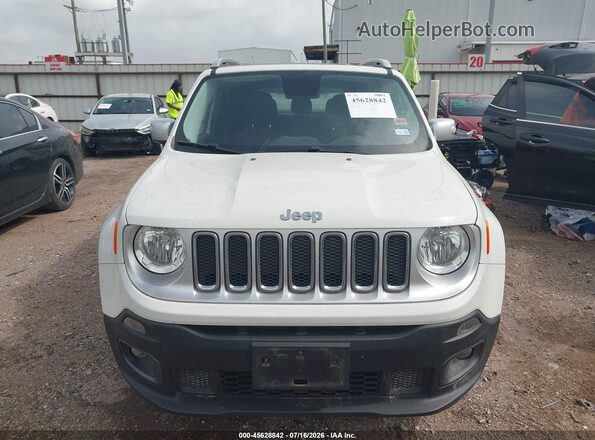 ZACCJADB5HPE54679 2017 JEEP RENEGADE White Widok zestawu wskaźników