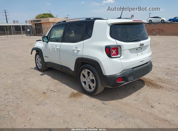 ZACCJADB7JPG67347 2018 JEEP RENEGADE White Trasero izquierdo