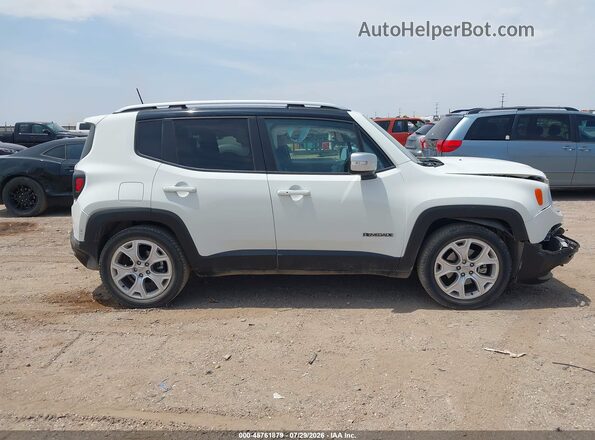 ZACCJADB7JPG67347 2018 JEEP RENEGADE White Vista interior trasera