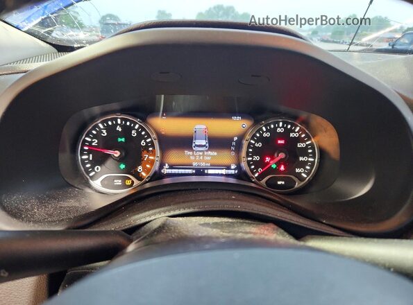 ZACCJADT3GPC63270 2016 JEEP RENEGADE Синий Вид щитка приборов