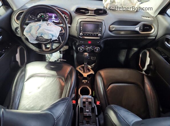 ZACCJADT3GPC63270 2016 JEEP RENEGADE Синий Вид панели приборов