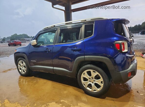 ZACCJADT3GPC63270 2016 JEEP RENEGADE Синий Задняя левая четверть