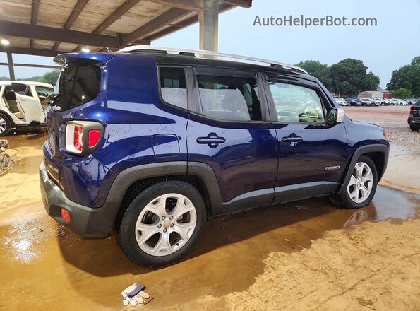 ZACCJADT3GPC63270 2016 JEEP RENEGADE Синий Задняя правая четверть