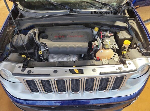 ZACCJADT3GPC63270 2016 JEEP RENEGADE Синий Вид подкапотного пространства