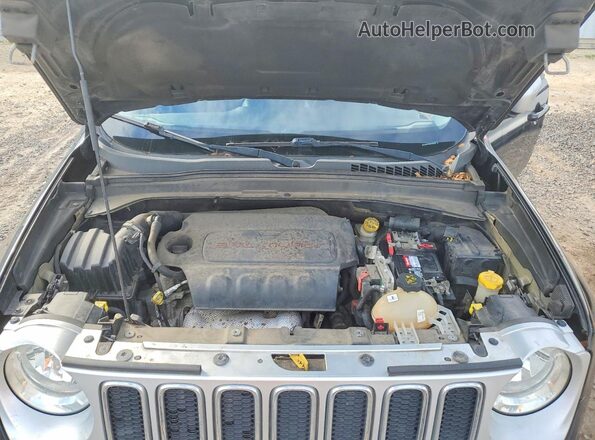 ZACCJADT5GPC84198 2016 JEEP RENEGADE Black ძრავის განყოფილების ხედი