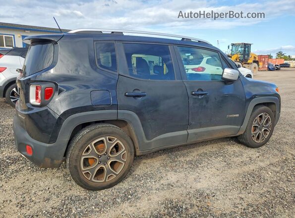ZACCJADT5GPC84198 2016 JEEP RENEGADE Black უკანა მარჯვენა