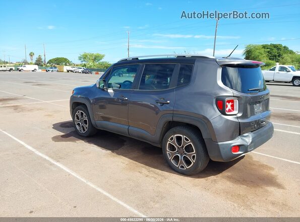 ZACCJADT5GPC87585 2016 JEEP RENEGADE Gray უკანა მარცხენა