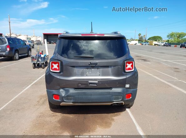 ZACCJADT5GPC87585 2016 JEEP RENEGADE Gray 