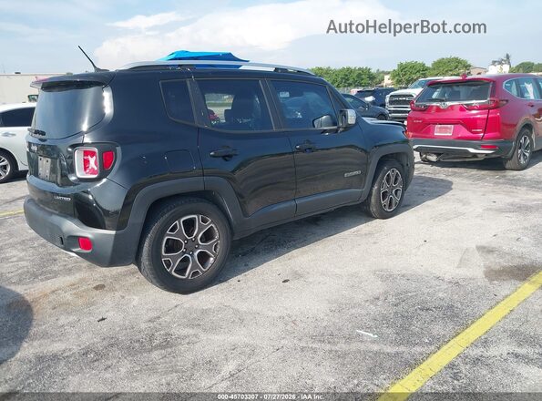 ZACCJADT5GPD02912 2016 JEEP RENEGADE Black Հետևի աջ