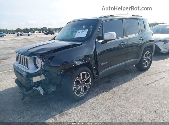 ZACCJADT5GPD02912 2016 JEEP RENEGADE Black Դիմացի տեսք