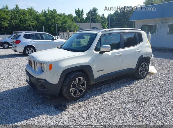 ZACCJADT8GPD71836 2016 JEEP RENEGADE White Przód lewy