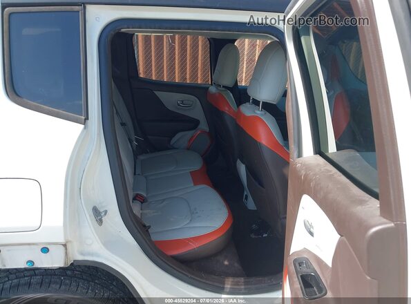 ZACCJADT8GPD71836 2016 JEEP RENEGADE White Widok naklejki z numerem VIN