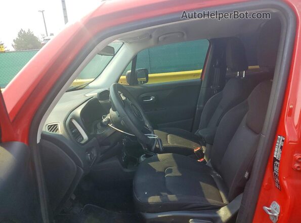 ZACCJBAB0HPG03784 2017 JEEP RENEGADE Red Vista interior delantera