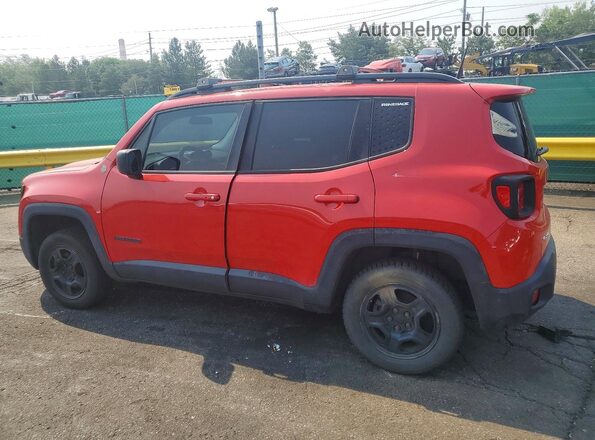 ZACCJBAB0HPG03784 2017 JEEP RENEGADE Red Trasero izquierdo