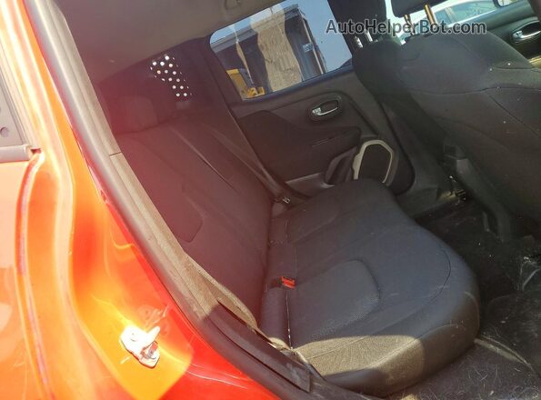 ZACCJBAB0HPG03784 2017 JEEP RENEGADE Red Vista interior trasera
