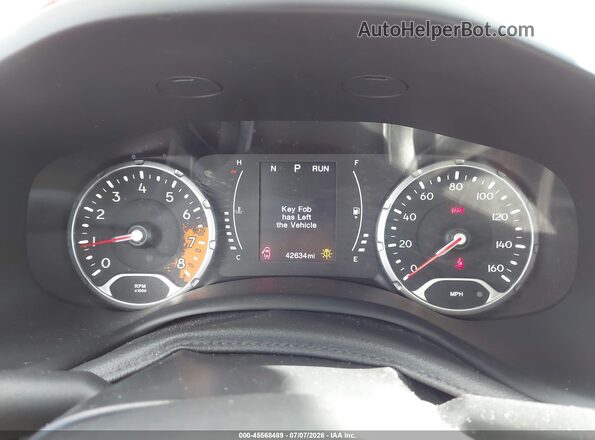 ZACCJBAB1HPF38699 2017 JEEP RENEGADE Красный Вид задних сидений