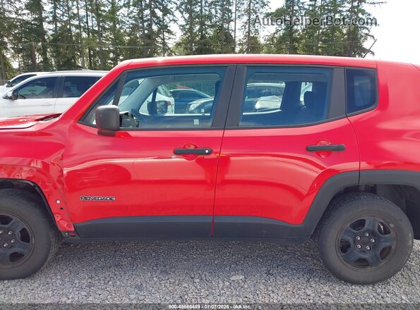 ZACCJBAB1HPF38699 2017 JEEP RENEGADE Красный Панорамный вид салона 360°