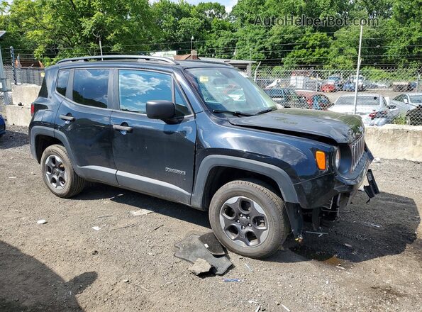 ZACCJBAB1HPG29908 2017 JEEP RENEGADE Black Przód prawy