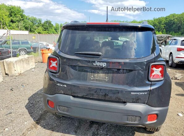 ZACCJBAB1HPG29908 2017 JEEP RENEGADE Black Widok z tyłu