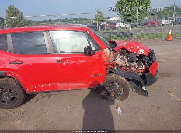 ZACCJBAB1JPH28668 2018 JEEP RENEGADE Orange Vista frontal