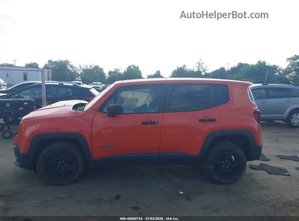 ZACCJBAB1JPH28668 2018 JEEP RENEGADE Orange 