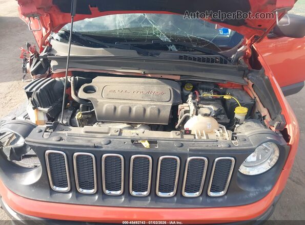 ZACCJBAB1JPH28668 2018 JEEP RENEGADE Orange Vista trasera