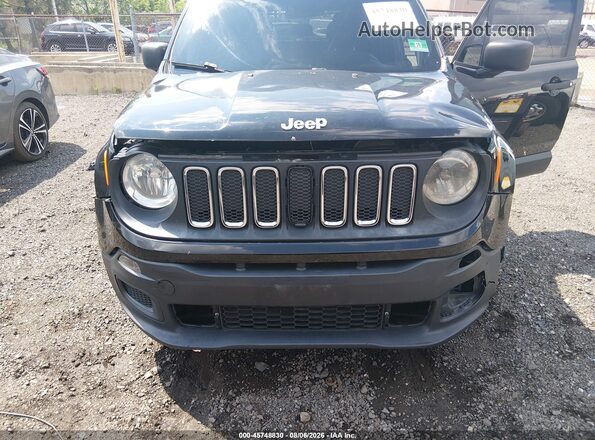 ZACCJBAB1JPH31408 2018 JEEP RENEGADE Black Front view