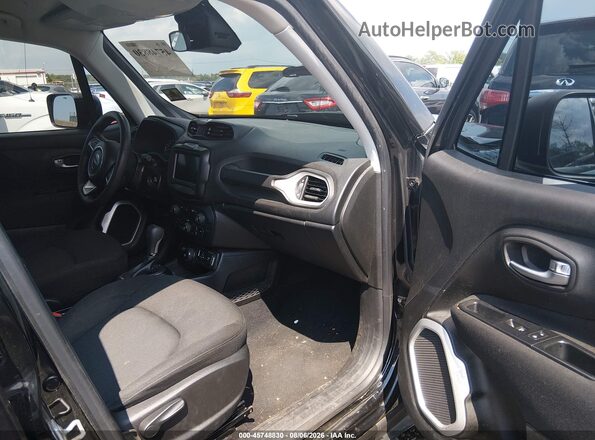 ZACCJBAB1JPH31408 2018 JEEP RENEGADE Black Front interior view
