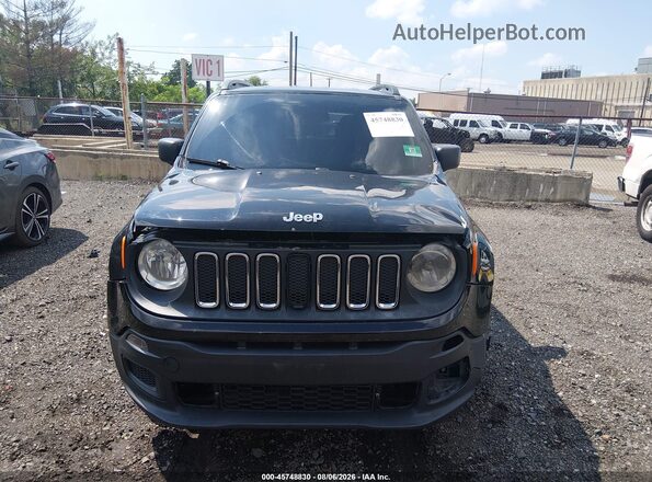 ZACCJBAB1JPH31408 2018 JEEP RENEGADE Black Instrument cluster view