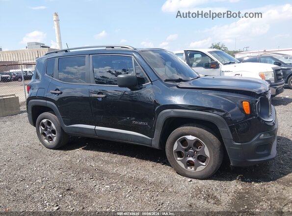 ZACCJBAB1JPH31408 2018 JEEP RENEGADE Black Rear interior view