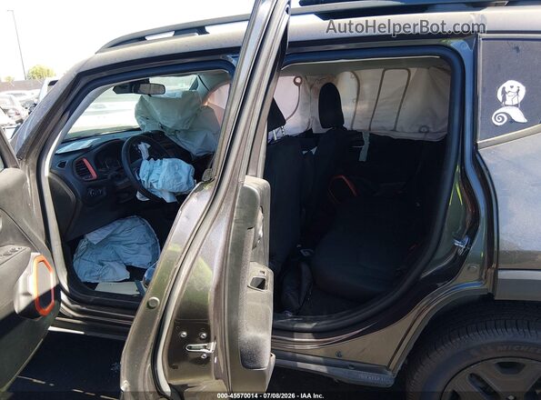 ZACCJBAB1JPH82231 2018 JEEP RENEGADE Gray Widok naklejki z numerem VIN