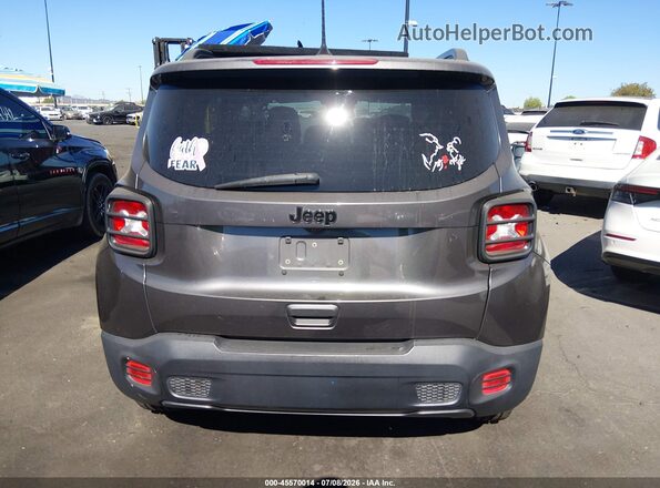 ZACCJBAB1JPH82231 2018 JEEP RENEGADE Gray 