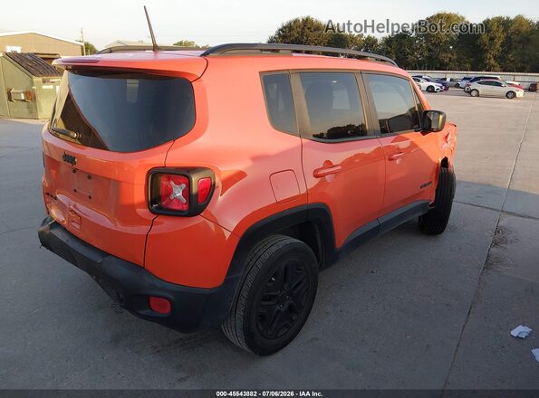 ZACCJBAB1JPJ00722 2018 JEEP RENEGADE Orange Tył prawy